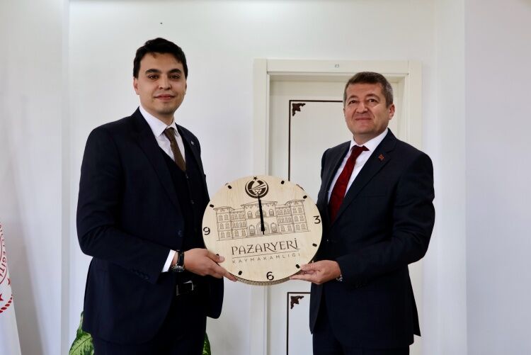 Pazaryeri Kaymakamı Kara’dan İl Millî Eğitim Müdürü Şimşek’e Ziyaret 14730