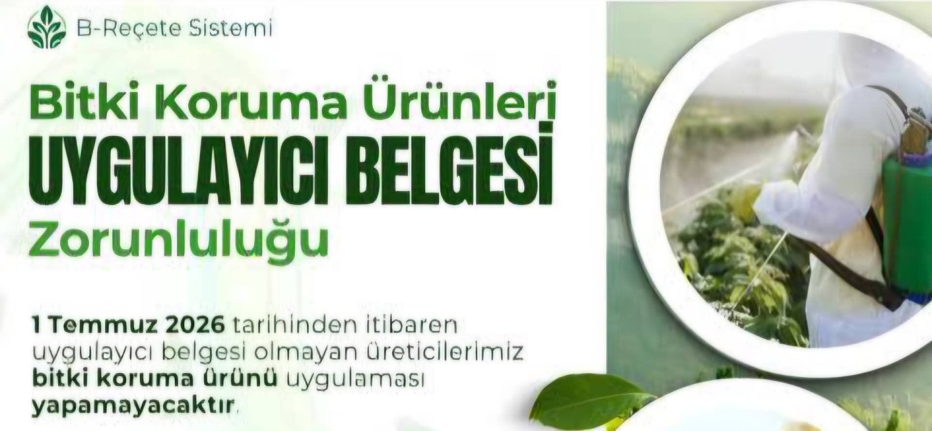 Söğüt’te Çiftçilere “Bitki Koruma Ürünleri Uygulayıcı Belgesi” Uyarısı 14331