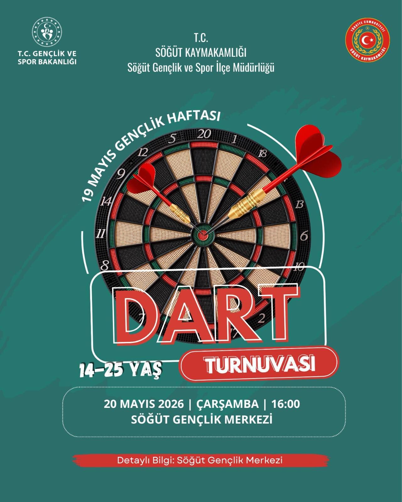 Söğüt’te Dart Heyecanı Başlıyor 14406