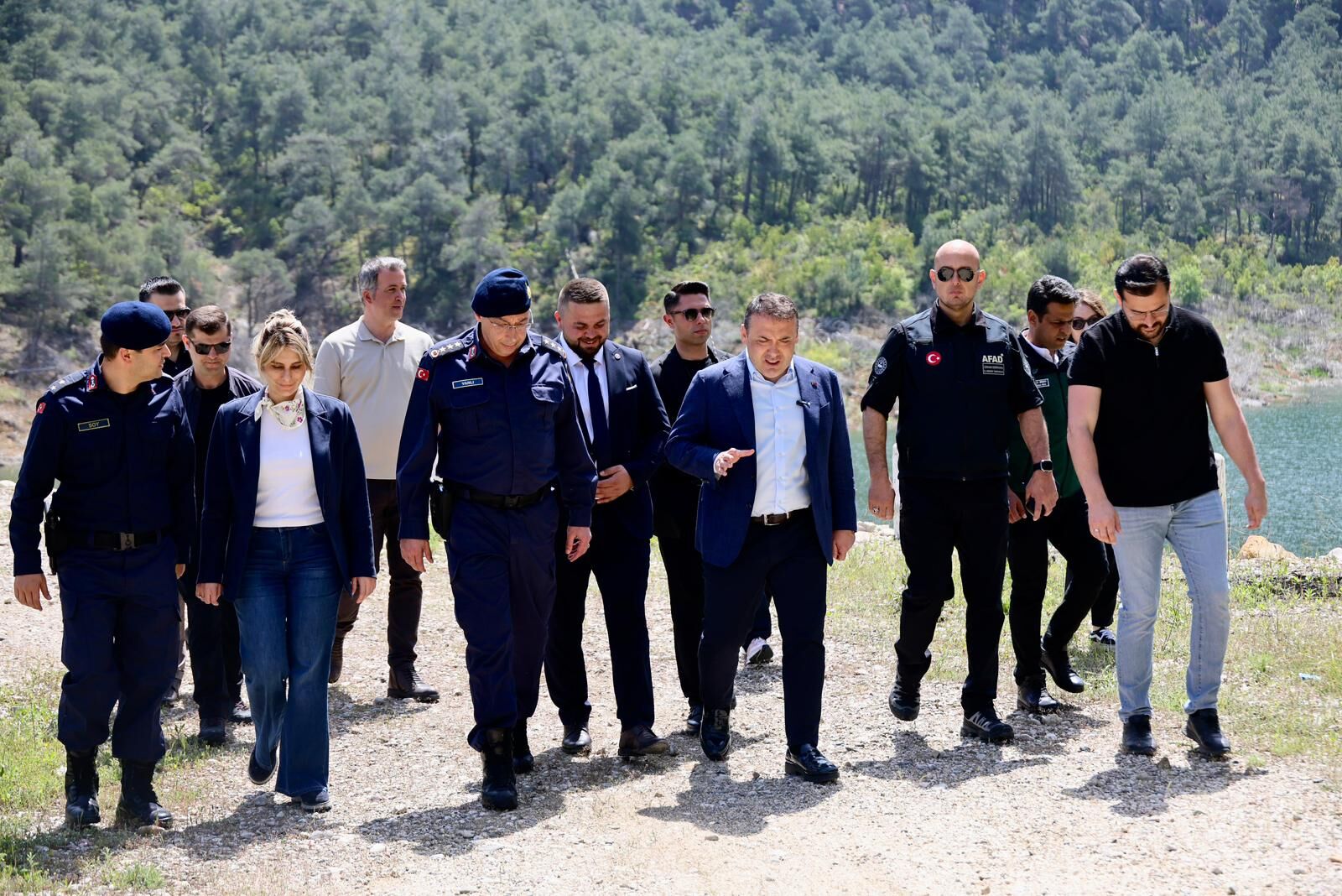 Vali Sözer’den Soğucakpınar Barajı’nda İnceleme 14182