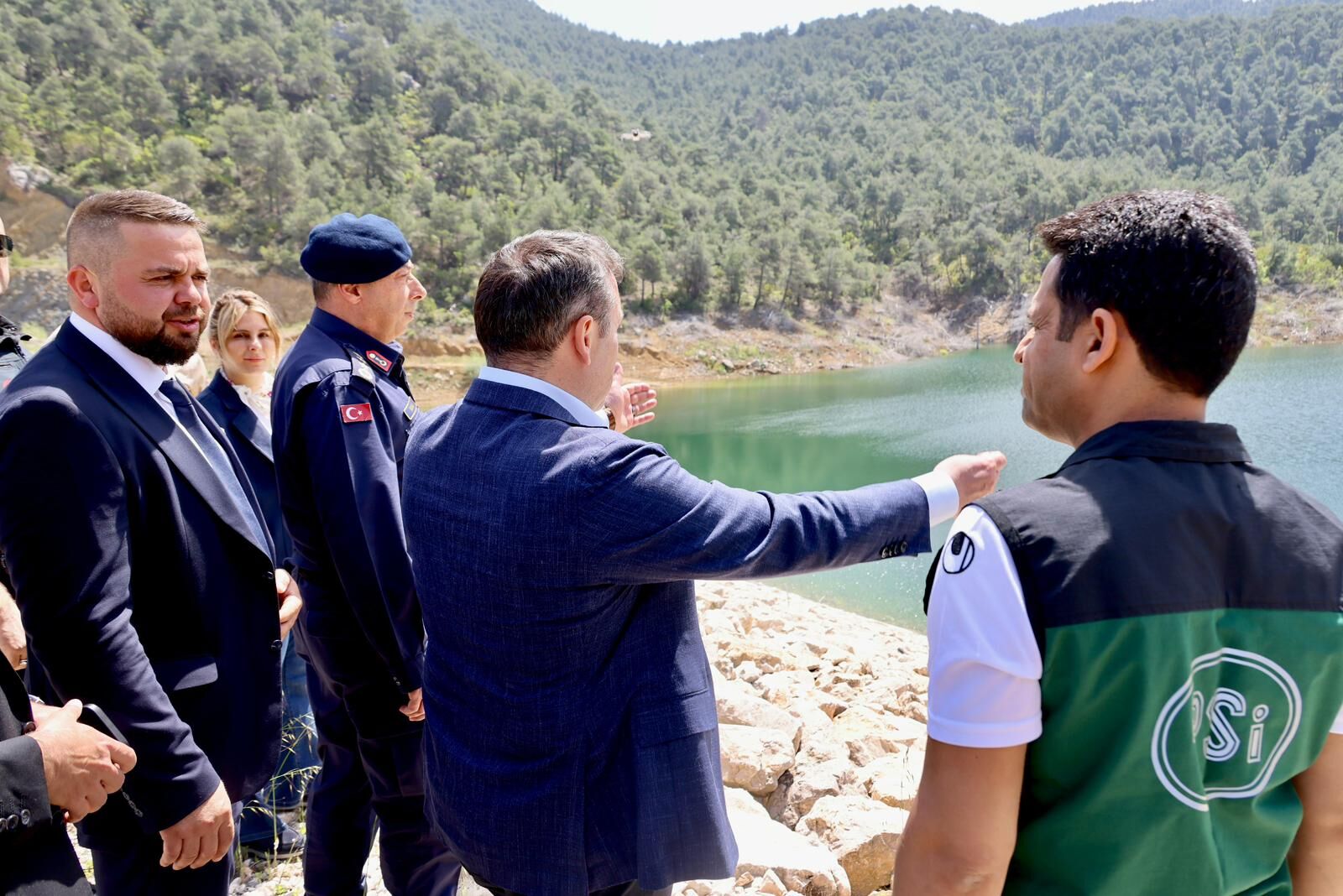 Vali Sözer’den Soğucakpınar Barajı’nda İnceleme 14185
