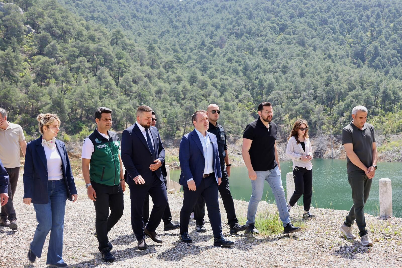 Vali Sözer’den Soğucakpınar Barajı’nda İnceleme 14186