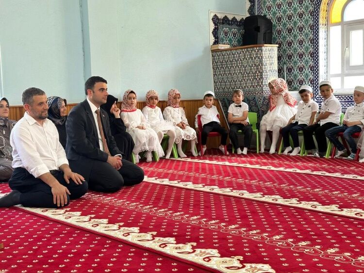 4 6 Yaş Kur’an Kursu Öğrencilerinden Mezuniyet Coşkusu 15481