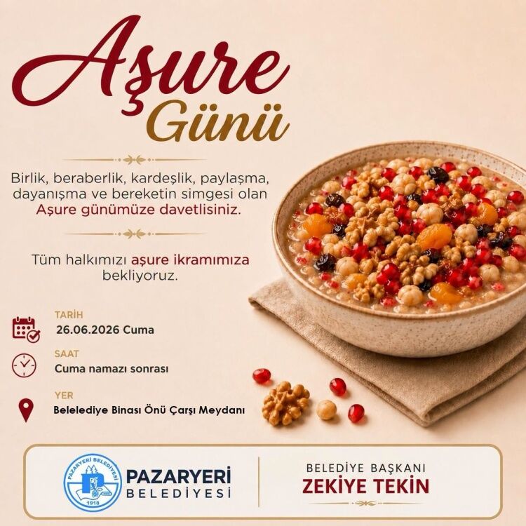 Başkan Tekin’den Aşure Daveti 16461