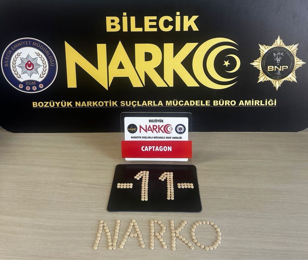 Bilecikte Captagon Operasyonu 16307