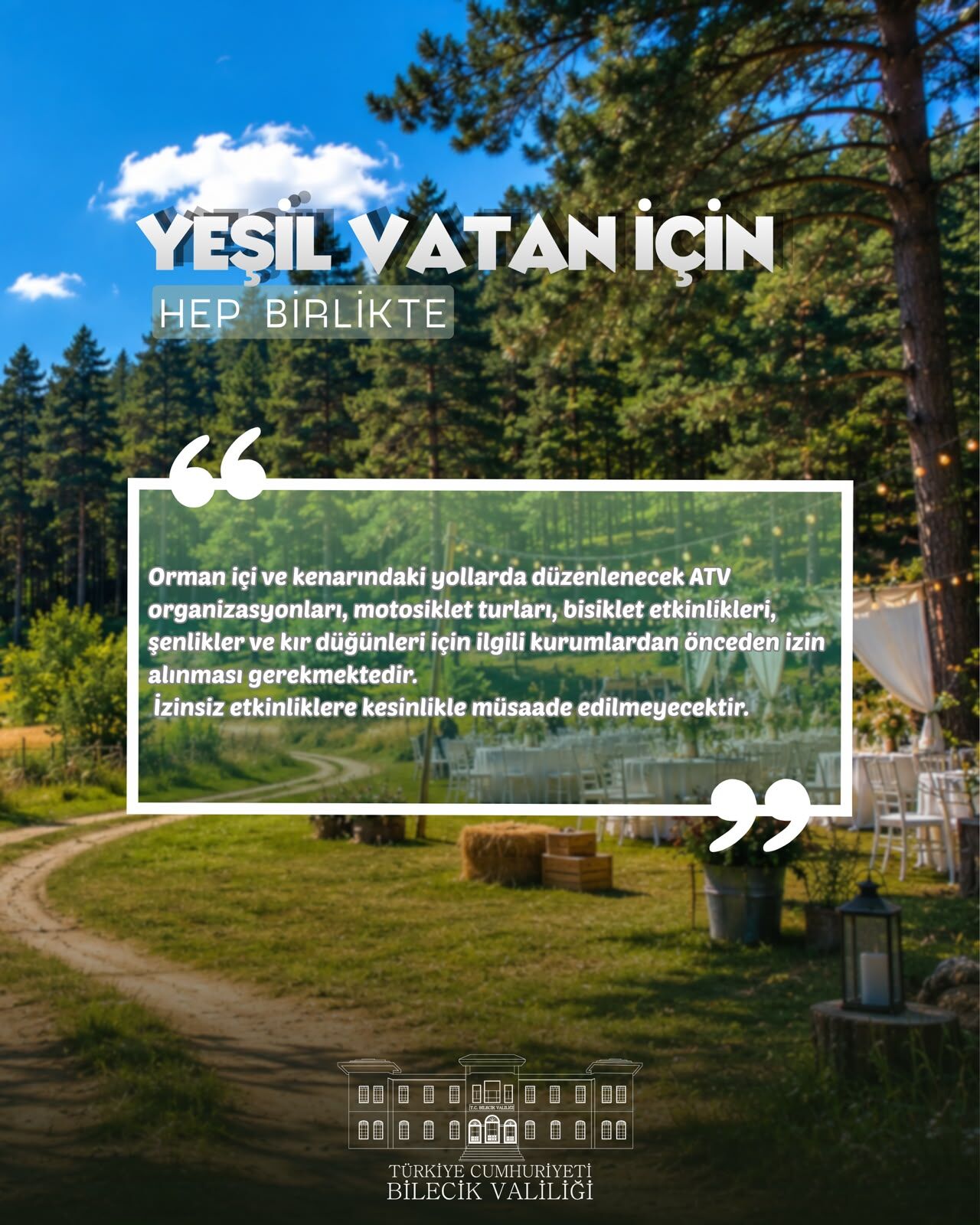Bilecik’te Orman Yangınlarına Karşı Sıkı Tedbirler 15714
