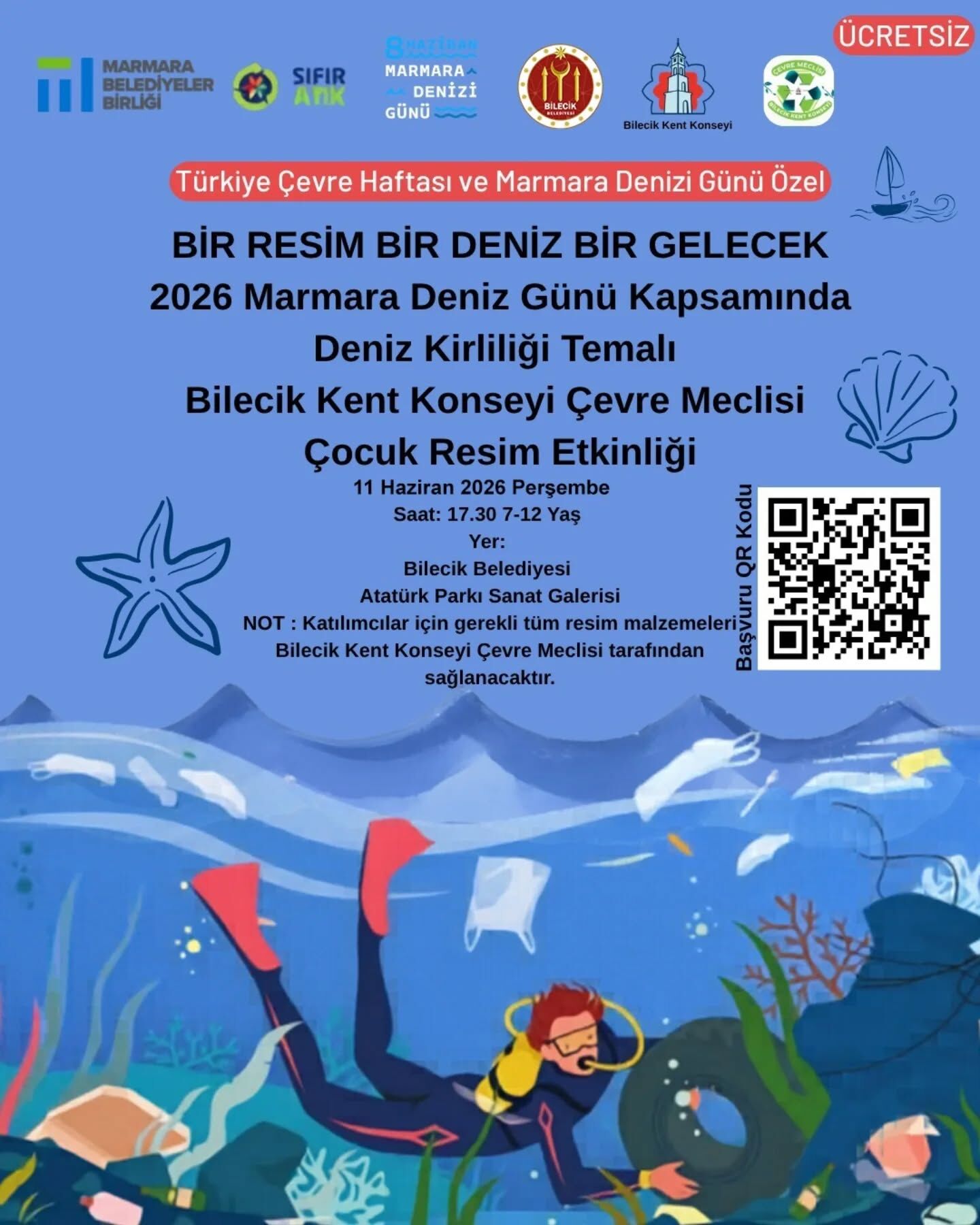 “Bir Resim, Bir Deniz, Bir Gelecek” Etkinliğiyle Marmara İçin Farkındalık Oluşturulacak 15487