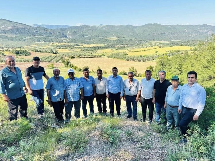 Düzmeşe Köyü’nde 2.500 Dekar Arazi Sulamaya Açıldı 15671