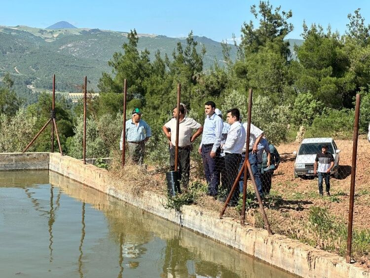 Düzmeşe Köyü’nde 2.500 Dekar Arazi Sulamaya Açıldı 15672