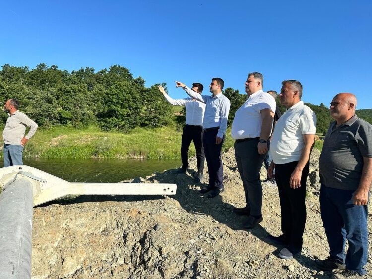 Hisarcık Beşevler’de Enerji Ve Su Altyapı Çalışmaları Sürüyor 15669