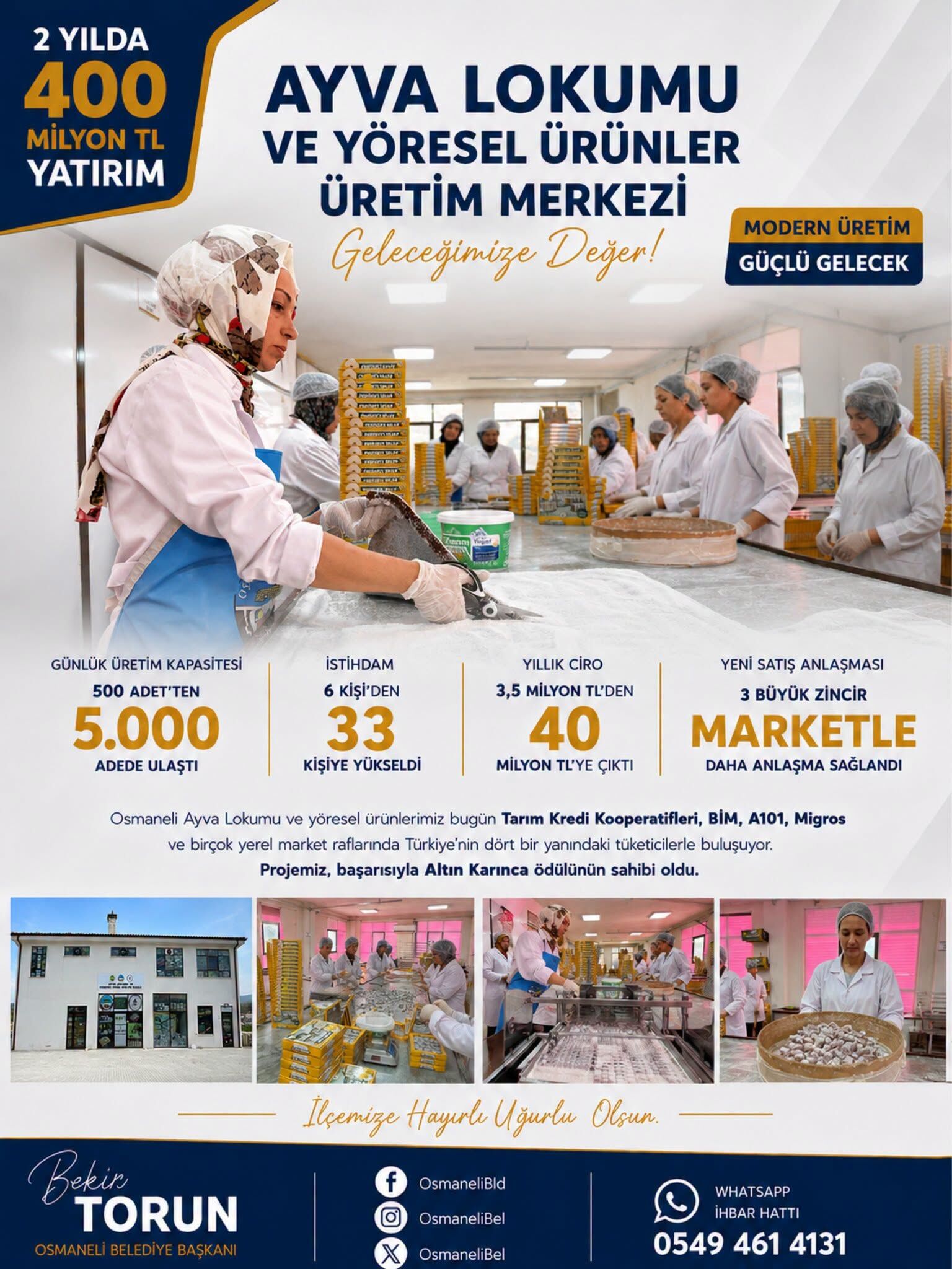 Osmaneli Üretiyor, Türkiye Tüketiyor 16562