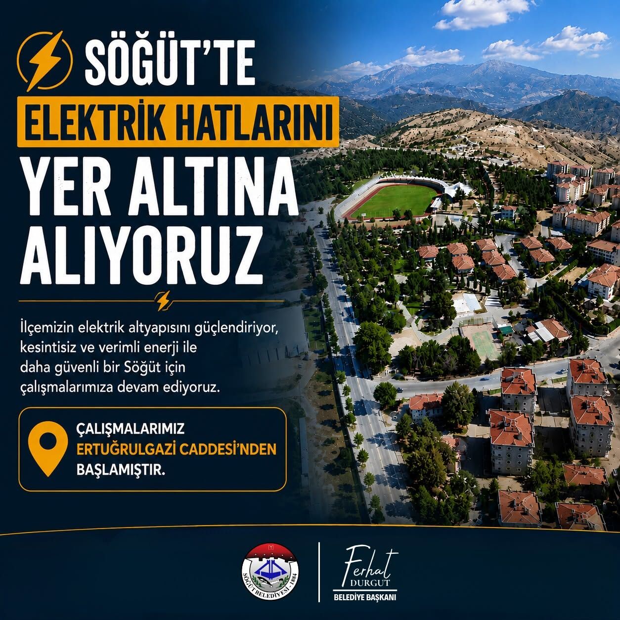 Söğüt’te Elektri̇k Altyapisi Yeni̇leni̇yor 15974