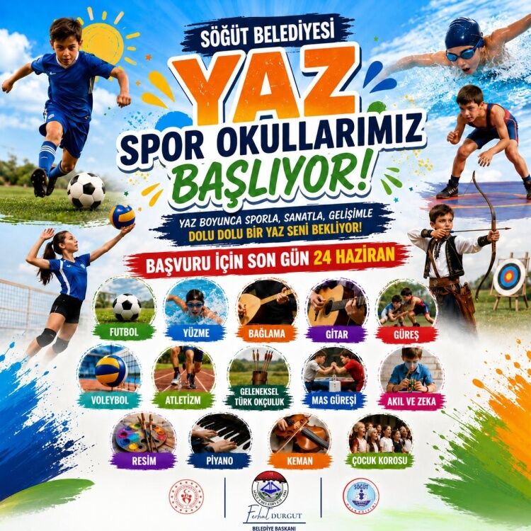 Söğüt’te Yaz Spor Ve Sanat Okulları Başlıyor 16270
