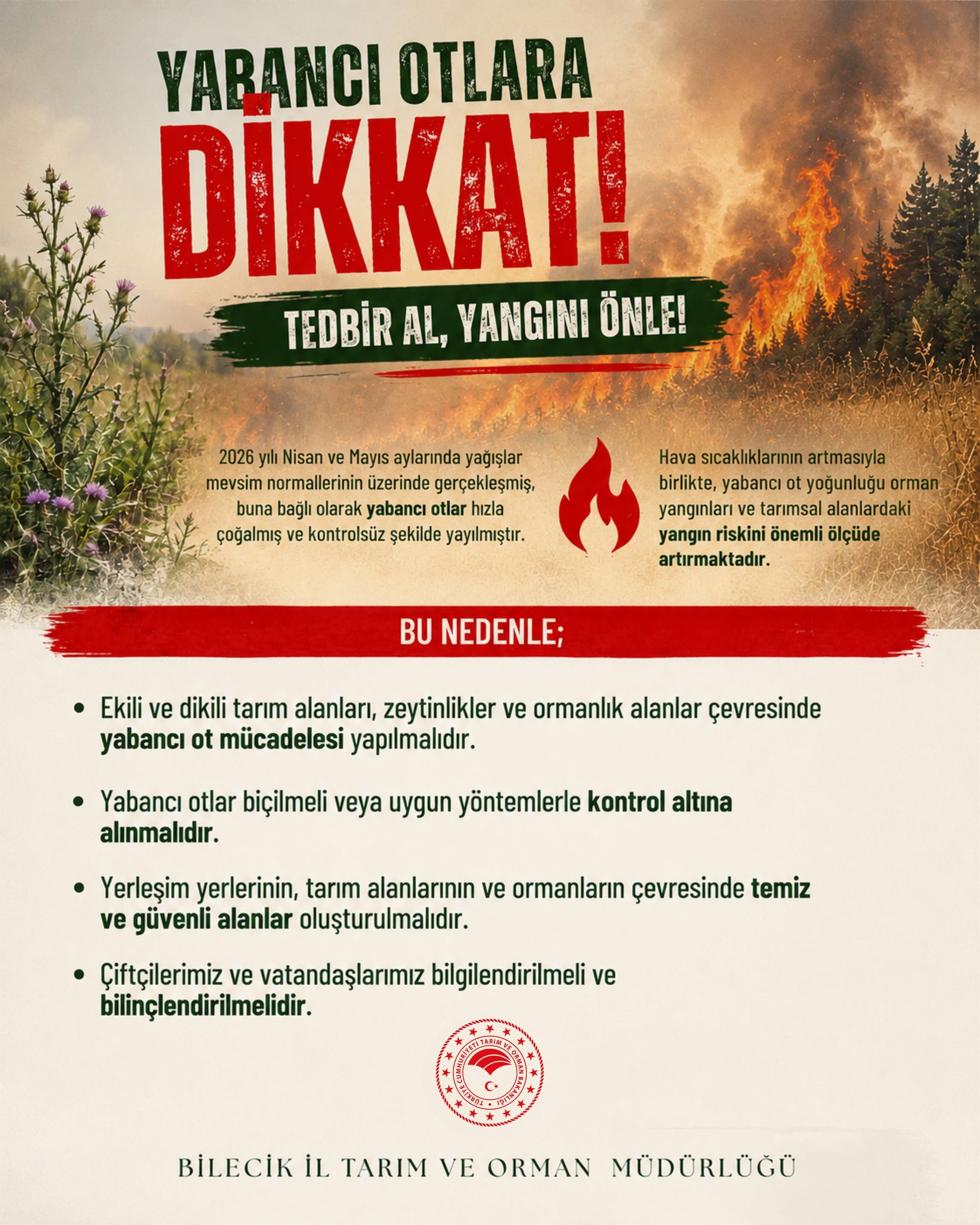 Yabancı Otlara Dikkat 16152
