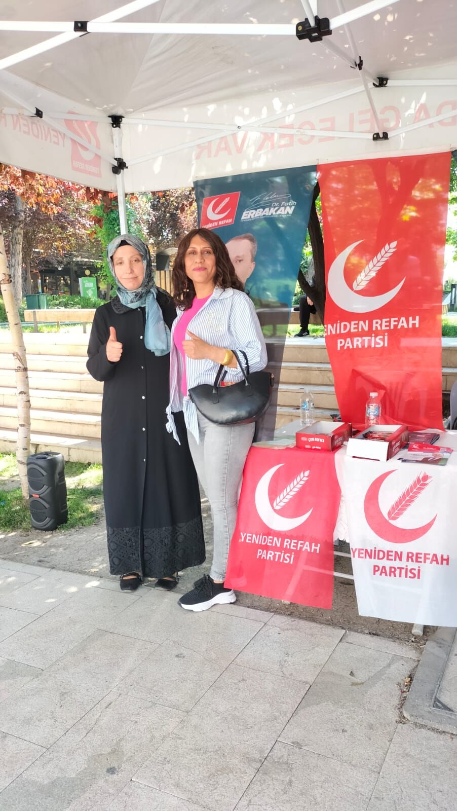 Yeniden Refah Partisi’nden Bilecik’te Stant Çalışması 15689