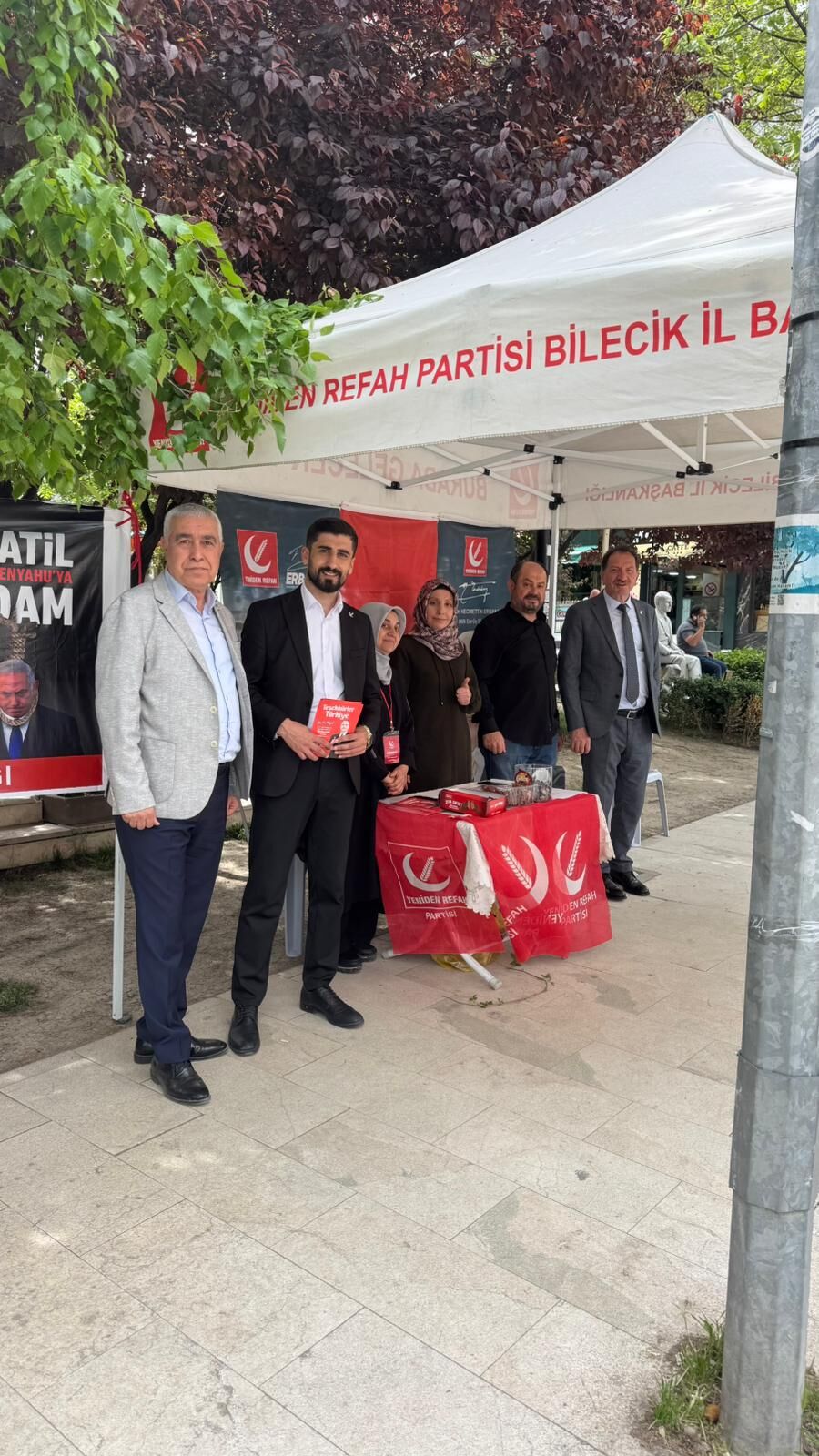 Yeniden Refah Partisi’nden Bilecik’te Stant Çalışması 15692