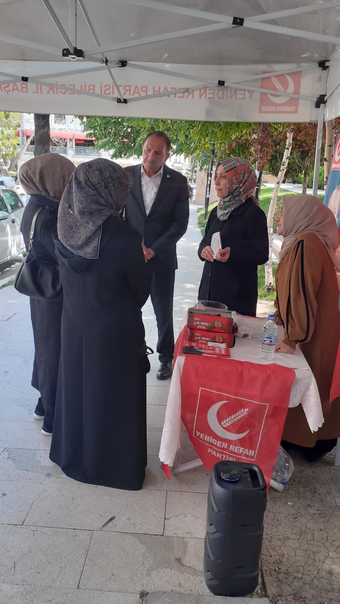 Yeniden Refah Partisi’nden Bilecik’te Stant Çalışması 15693