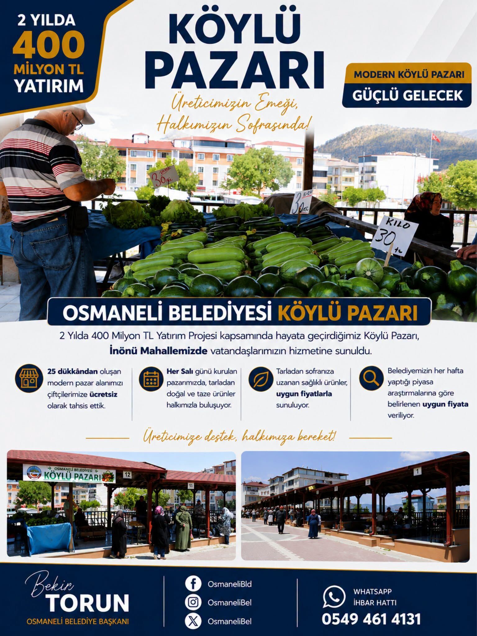 Aracı Yok, Emek Var Köylü Pazarı 16853