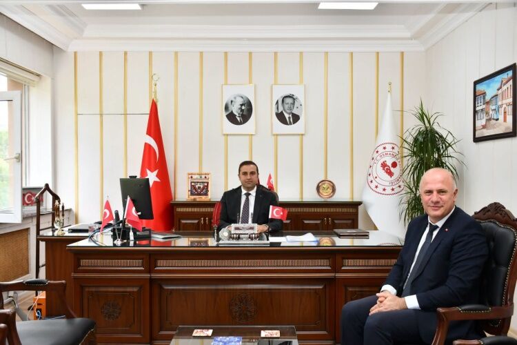 Başkan Bekir Torun’dan Kaymakam Tahir Yılmaz’a Hayırlı Olsun Ziyareti 17196