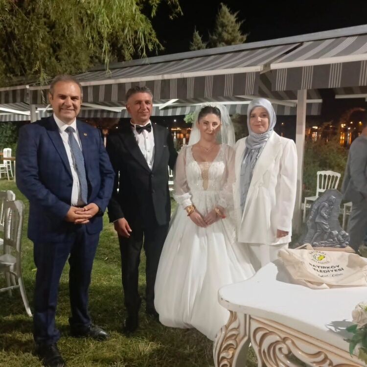 Başkan Dilsiz, Nermin Ve Ali’nin Mutluluğuna Ortak Oldu 17402