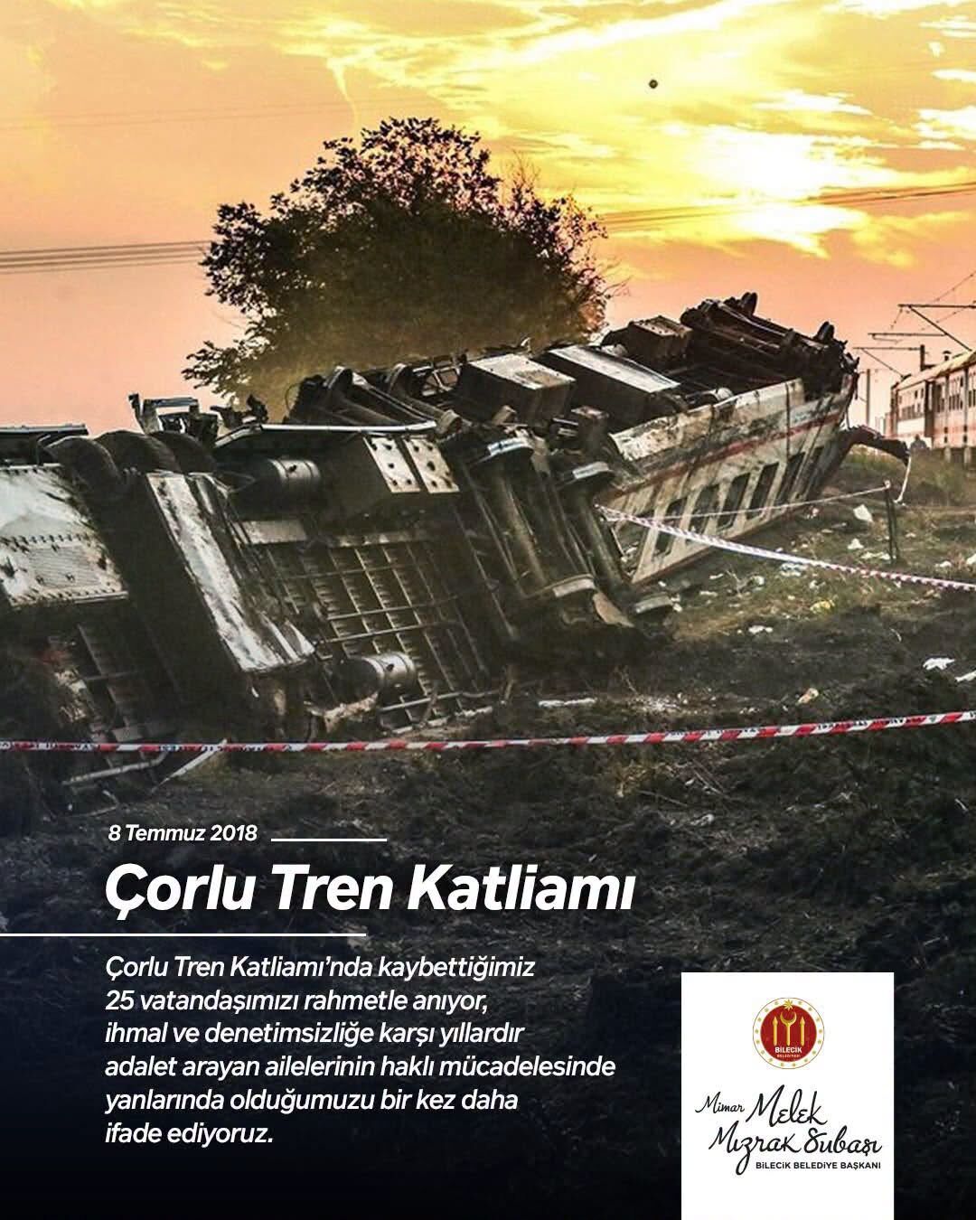 Başkan Subaşı’dan Çorlu Tren Faciası Anması 16960