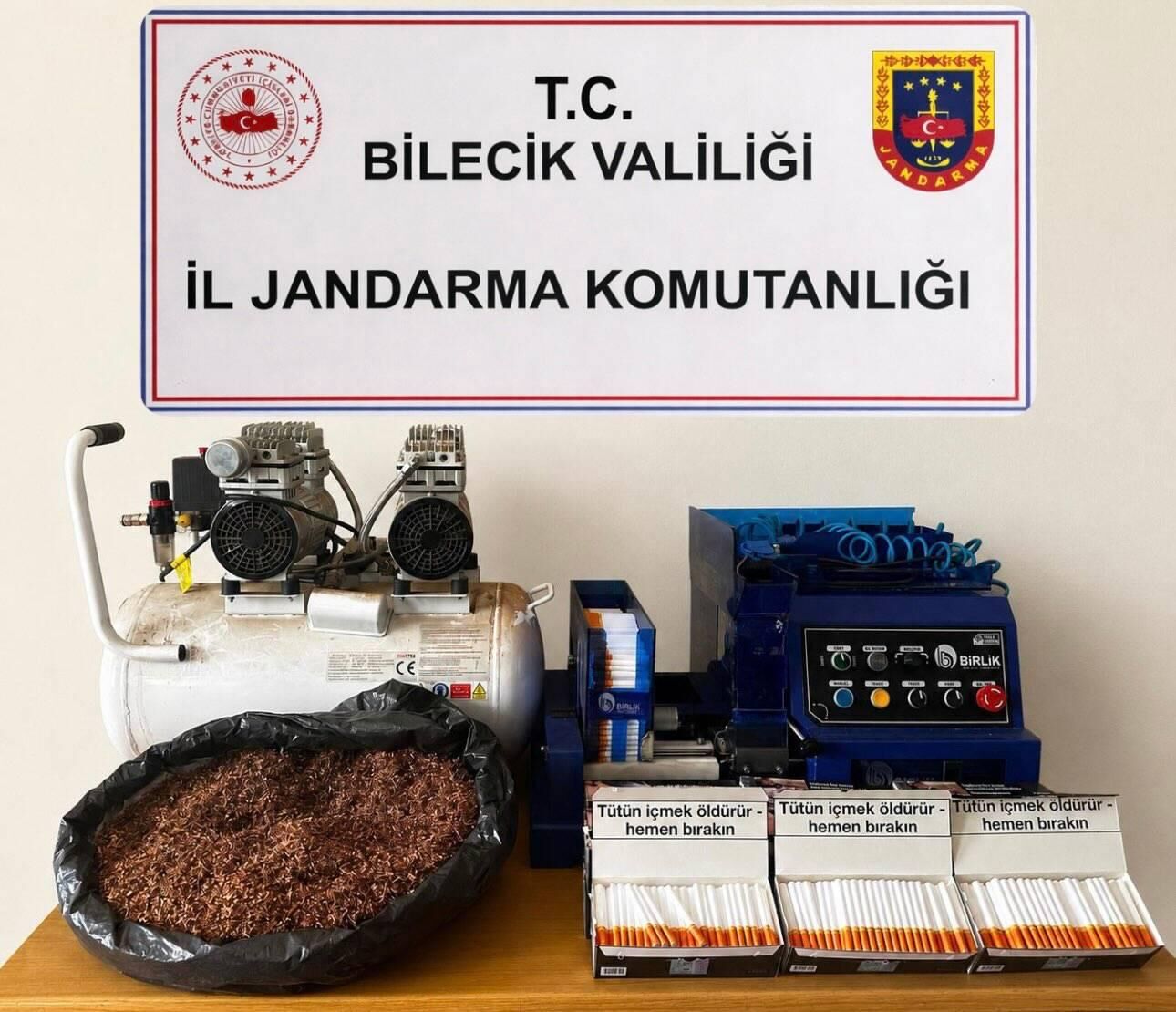 Bilecikte Kaçak Tütün Operasyonu 17024