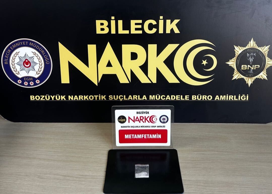 Bilecikte Metamfetamin Operasyonu 16775