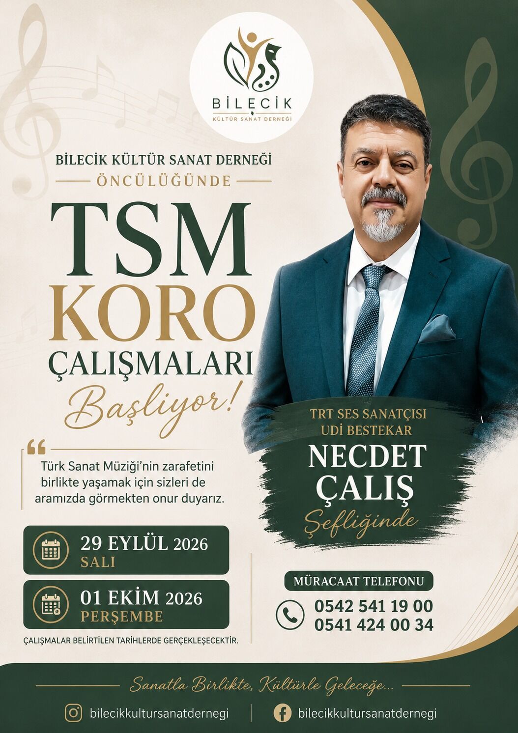 Bilecik’te Türk Sanat Müziği Rüzgârı Esecek 17181
