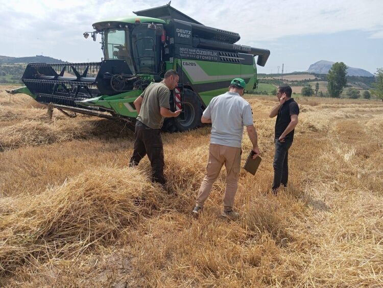 Gölpazarı’nda Hububat Hasadı Sürüyor, Denetimler Aralıksız Devam Ediyor 17047