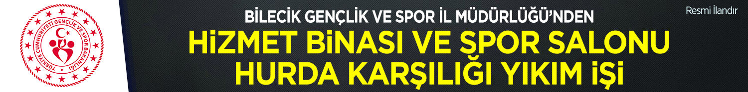 HİZMET BİNASI VE SPOR SALONU HURDA KARŞILIĞI YIKIM İŞİ