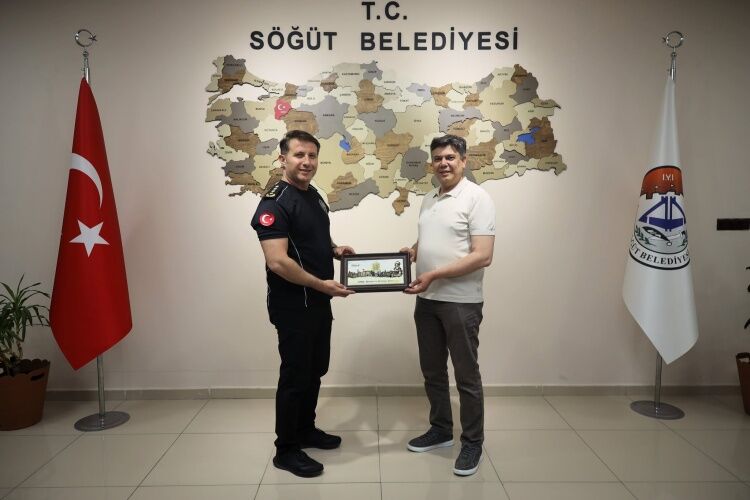 İl Emniyet Müdürü Erdem Çağlar’dan Söğüt Belediyesine Ziyaret 17035
