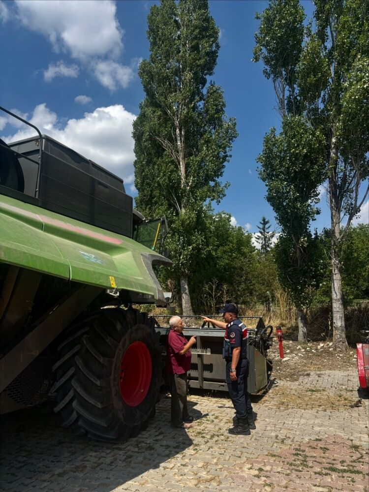 Jandarmadan Hasat Sezonunda Yangın Uyarısı 17473