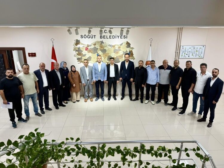 Mhp Söğüt Teşkilatından Başkan Durgut’a Ziyaret 17568
