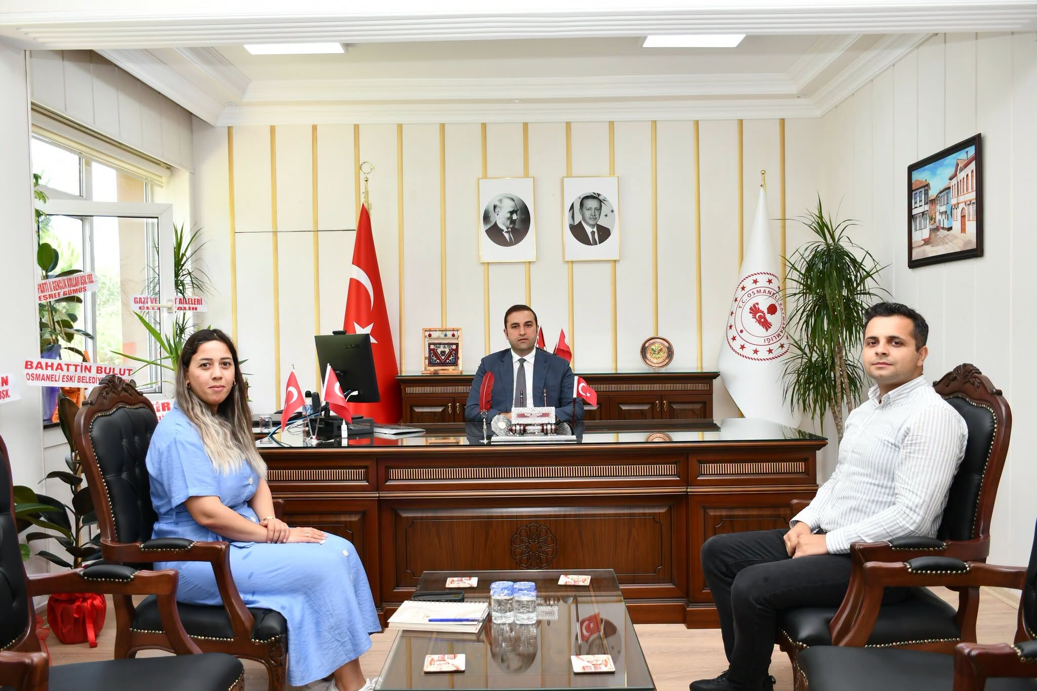 Osmaneli Kaymakamı Tahir Yılmaz’a Hayırlı Olsun Ziyaretleri Sürüyor 17379