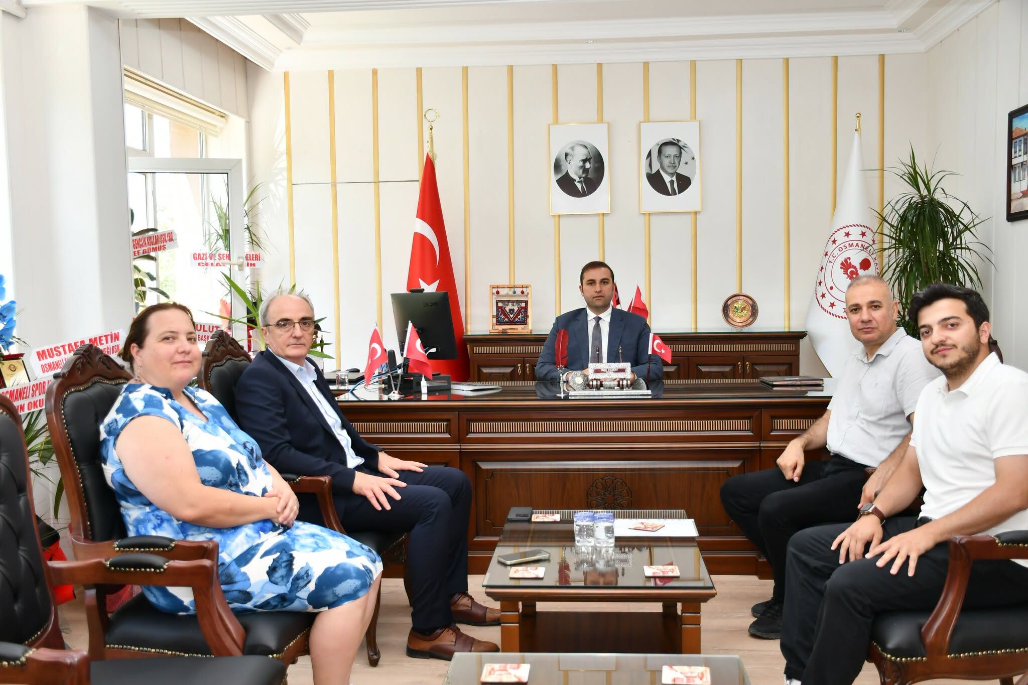 Osmaneli Kaymakamı Tahir Yılmaz’a Hayırlı Olsun Ziyaretleri Sürüyor 17383