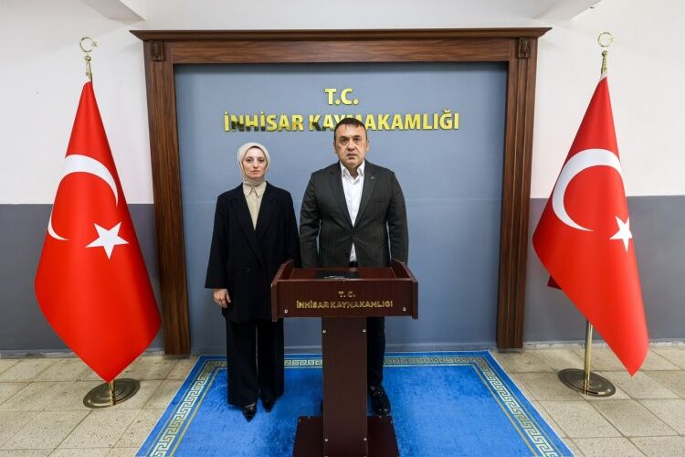 Vali Sözerden İnhisar Kaymakamlığına Ziyaret 17285