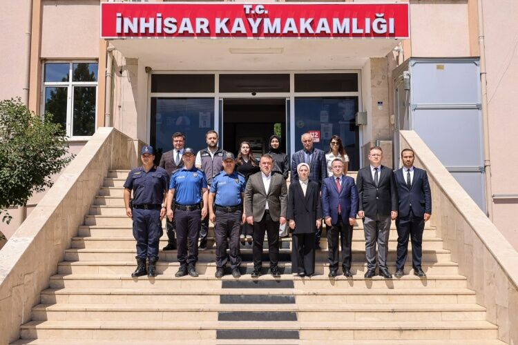 Vali Sözerden İnhisar Kaymakamlığına Ziyaret 17286