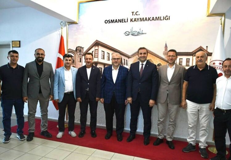 Ak Parti Heyetinden Osmaneli Kaymakamı Tahir Yılmaz’a Ziyaret 18233