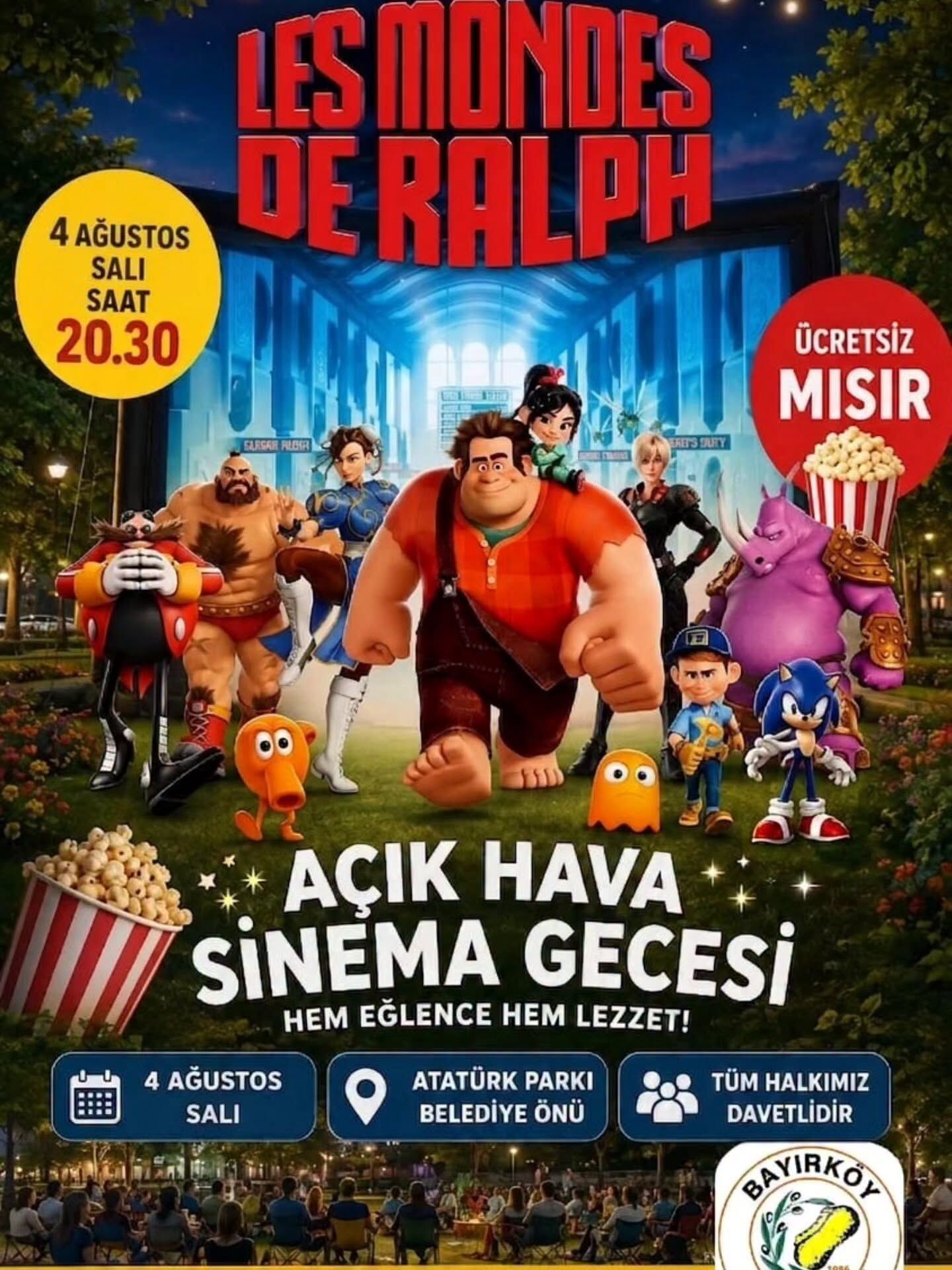 Bayırköy’de Yaz Akşamları Sinema Keyfi 17667