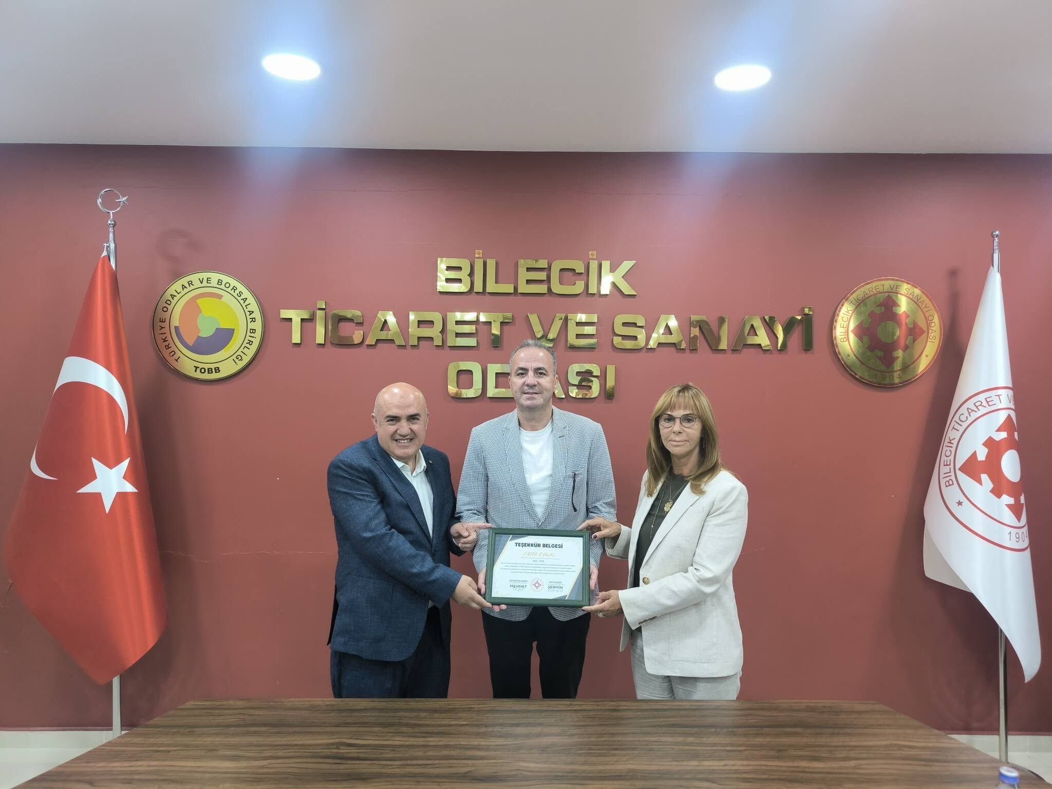 Bilecik Tso’da Meclis Üyelerine Teşekkür Sertifikası 18395 (3)