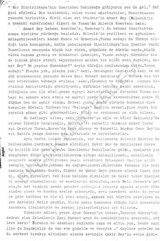 Bilecik’in Hafızasından Bir Hikâye 18596