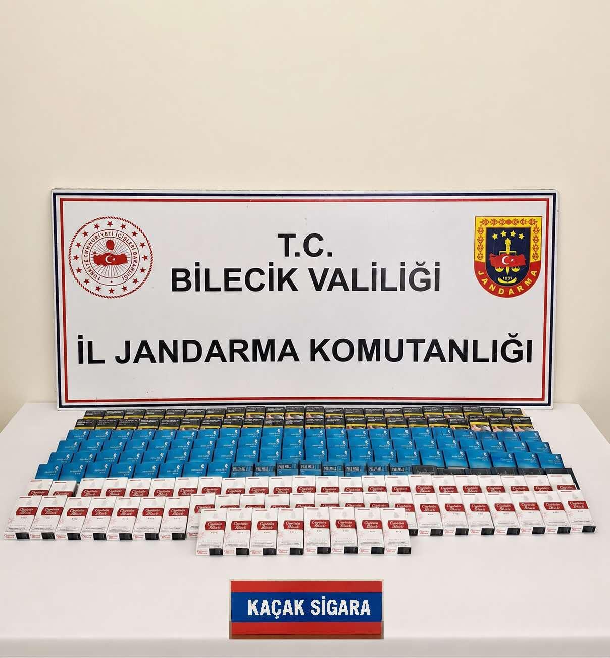 Bilecikte 4 Bin 20 Kaçak Sigara Ele Geçirildi 18478