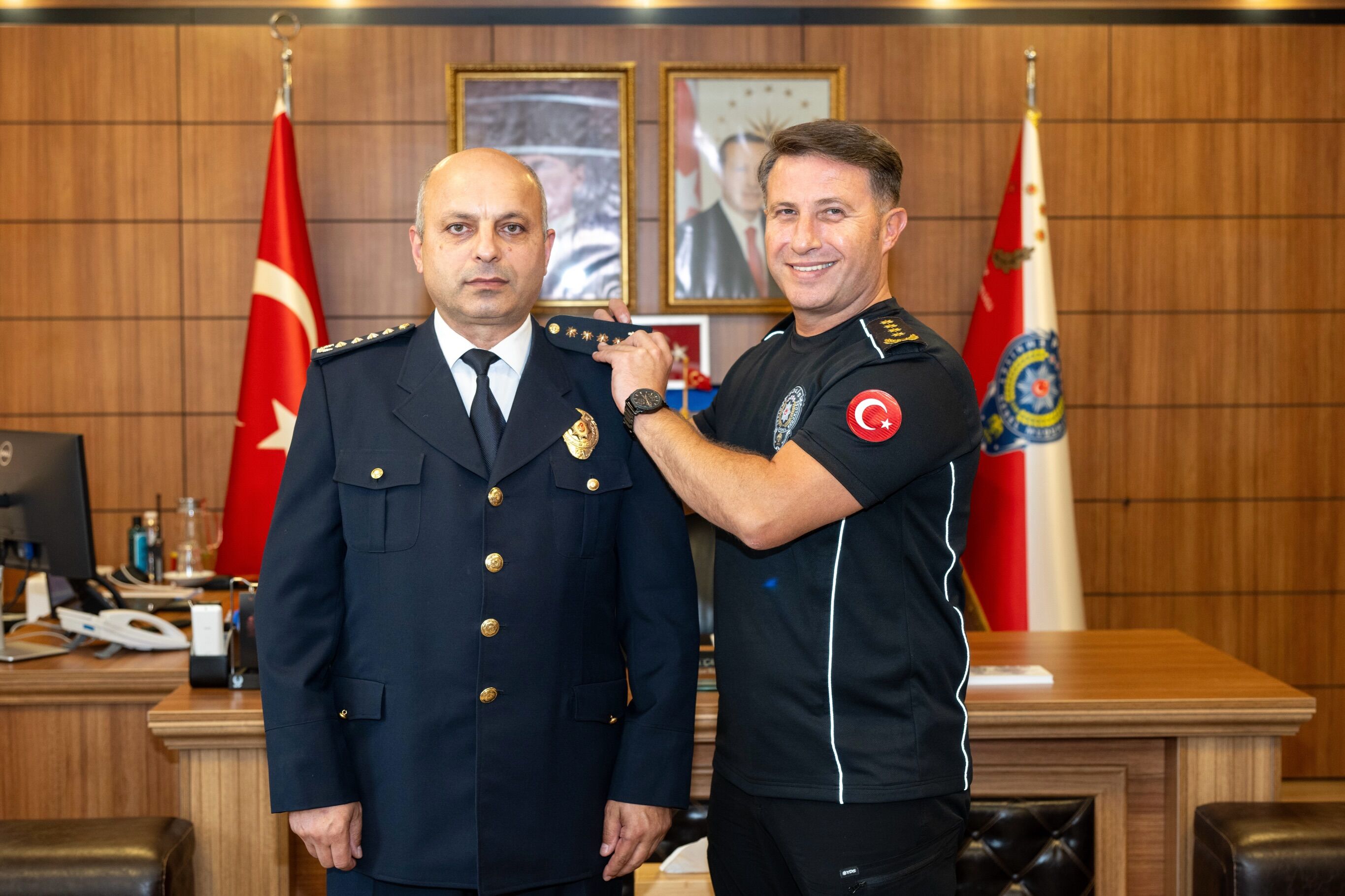 Bilecik’te İlhami Araali’ye Yeni Görev Öncesi Rütbe Ve Plaket Takdimi 18252
