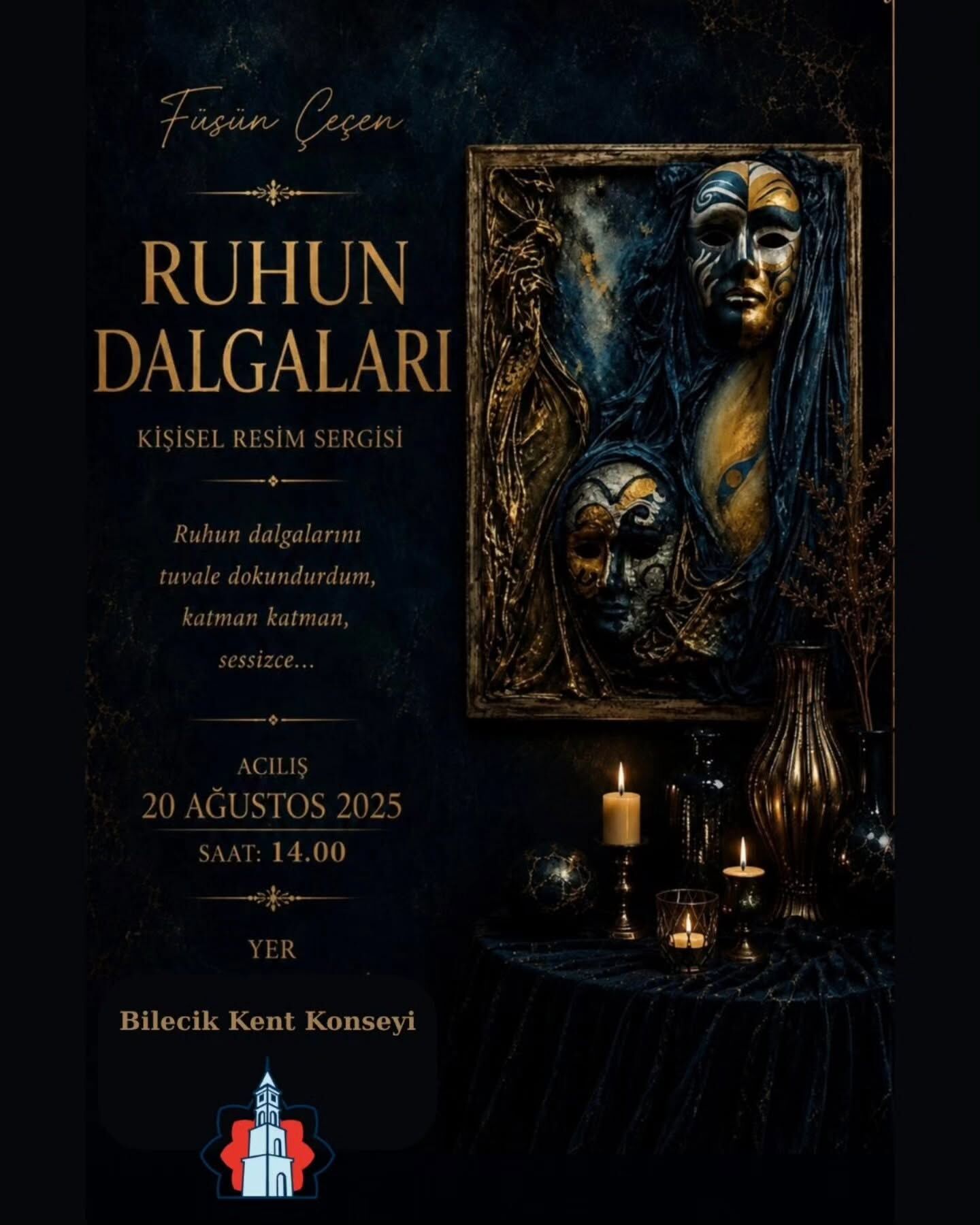 Bilecik’te “Ruhun Dalgaları” Resim Sergisi Sanatseverlerle Buluşacak 18021