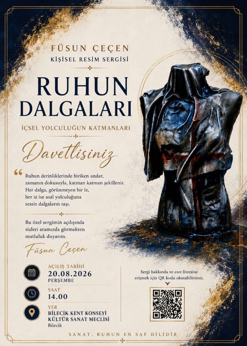 Bilecik’te “Ruhun Dalgaları” Sanatseverlerle Buluşuyor 18140-1