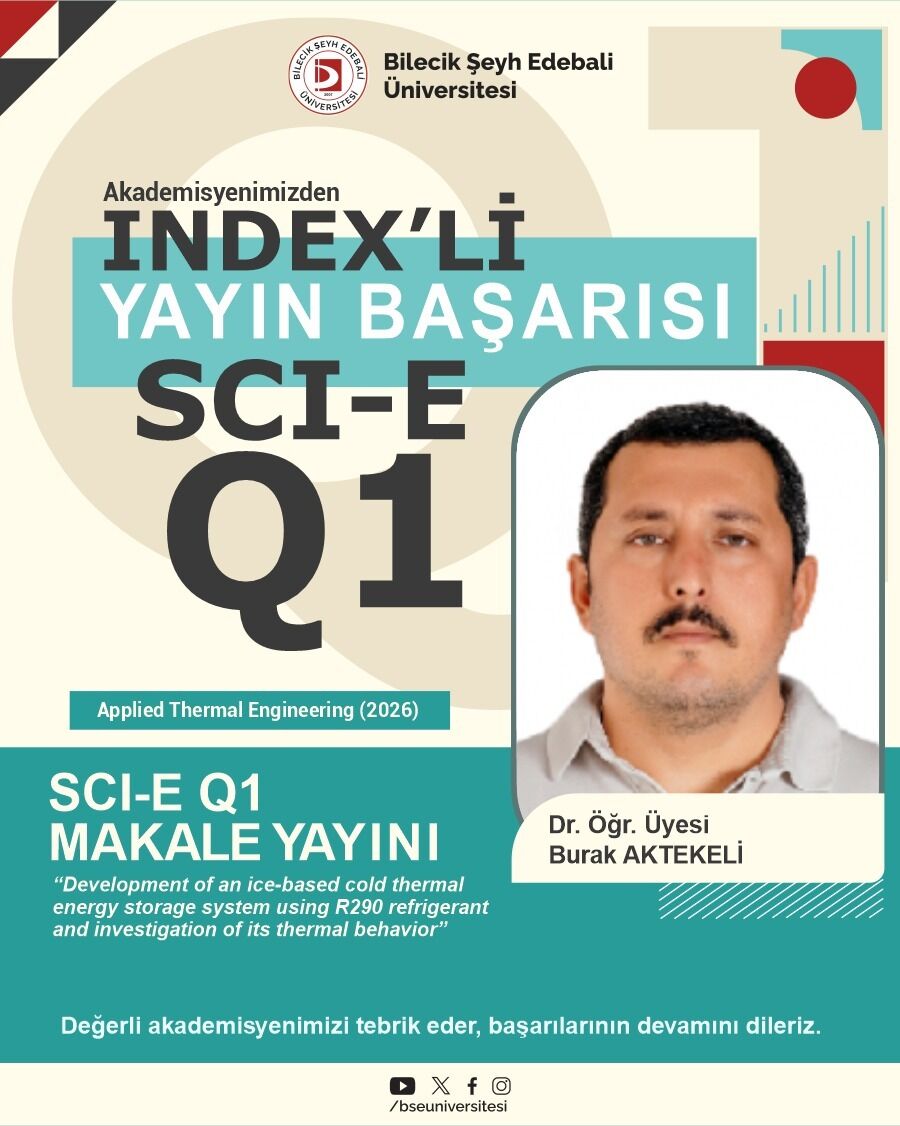 Bşeü’den Enerji Verimliliğinde Uluslararası Başarı 18036
