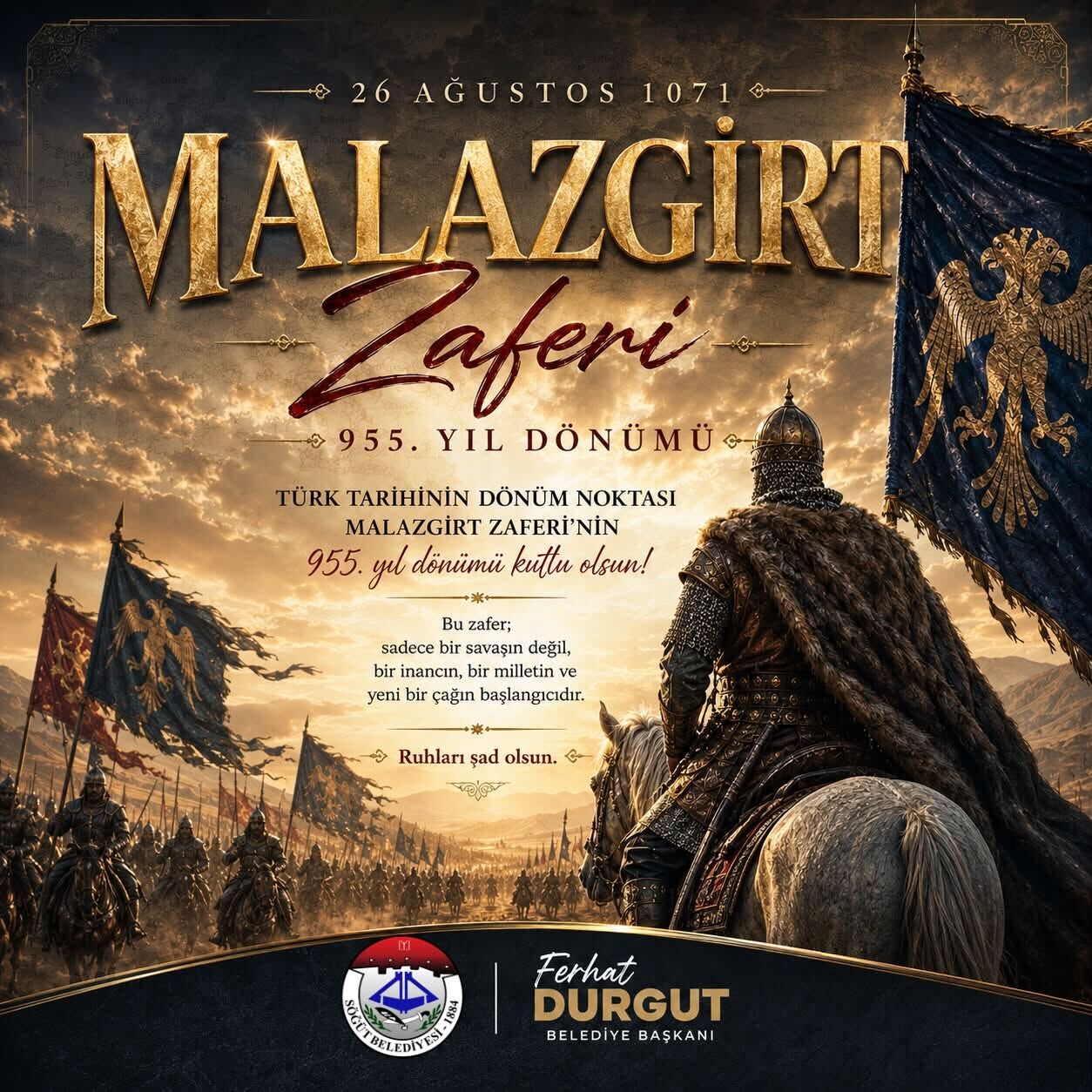 Durgut’tan Malazgirt Zaferi Mesajı 18407