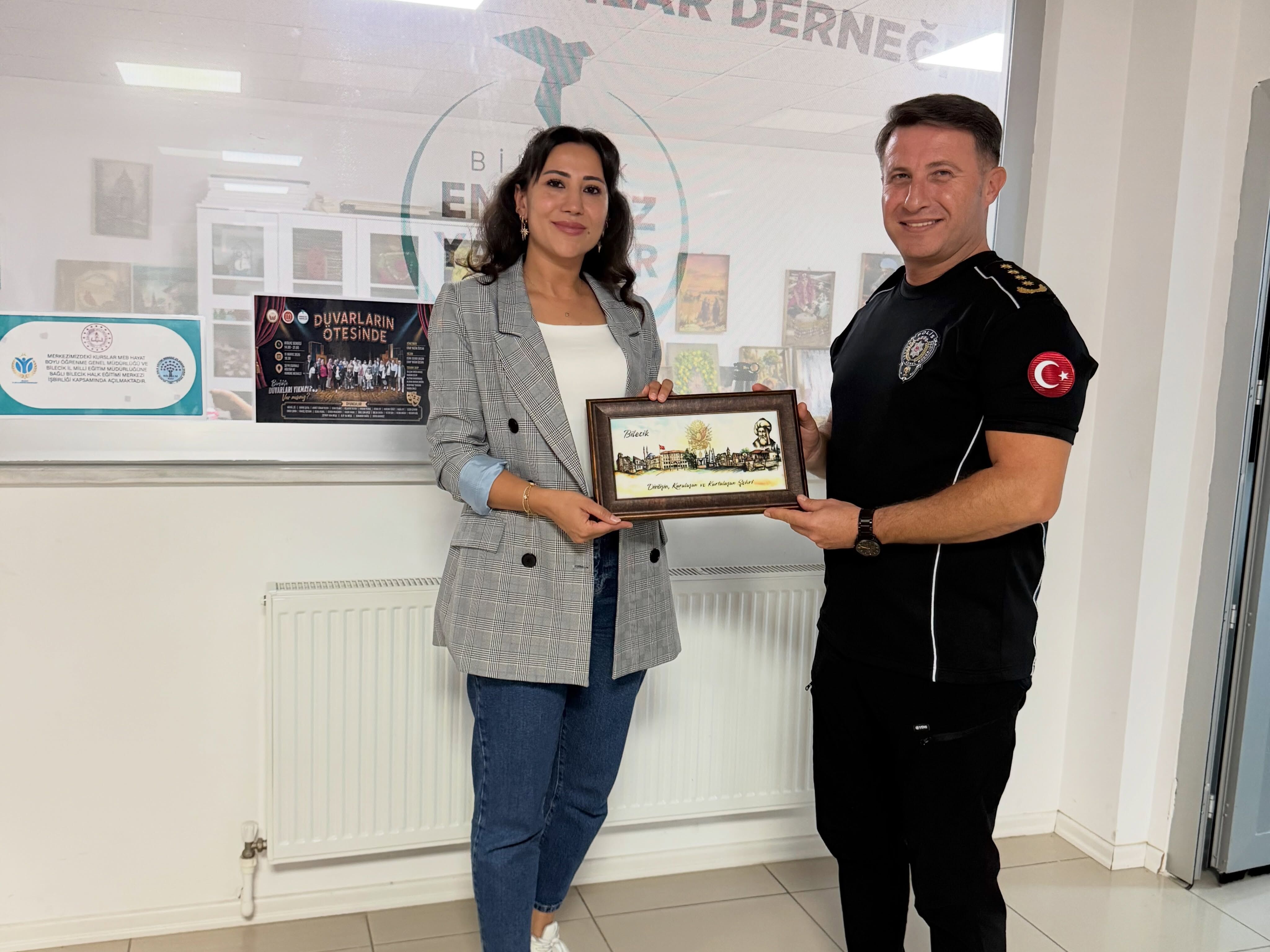 Emniyet Müdürü Erdem Çağlar’dan Bi̇eyder’e Samimi Ziyaret 18239