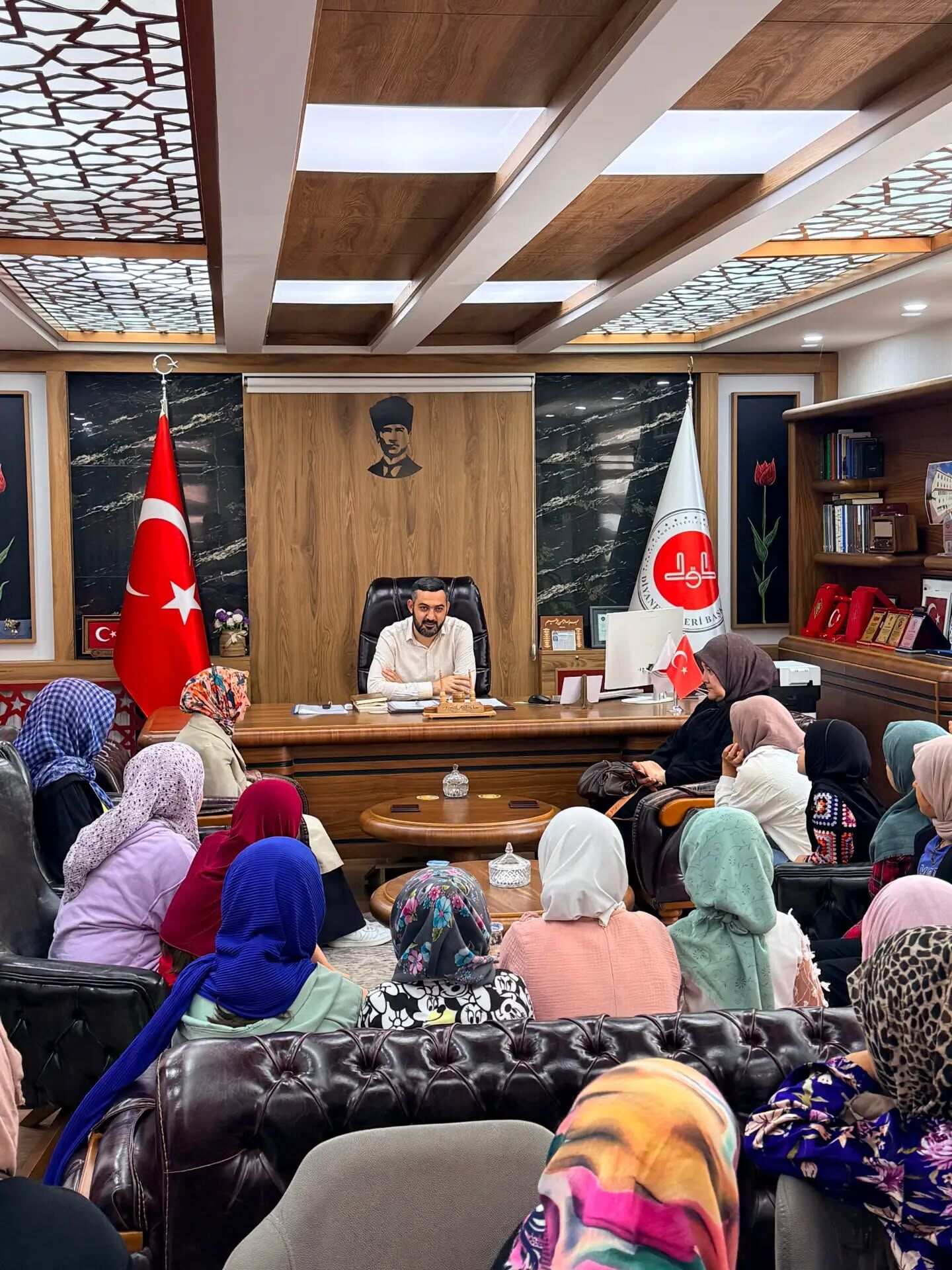 Kur’an Kursu Öğrencilerinden Müftü Arpacı’ya Ziyaret 18044