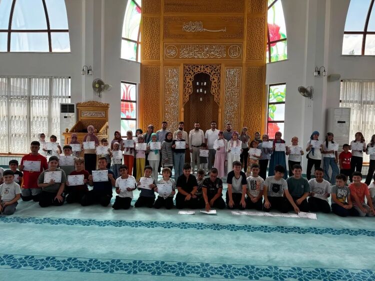 Kuveyt Camii Yaz Kur’an Kursunda Kapanış Heyecanı 18043